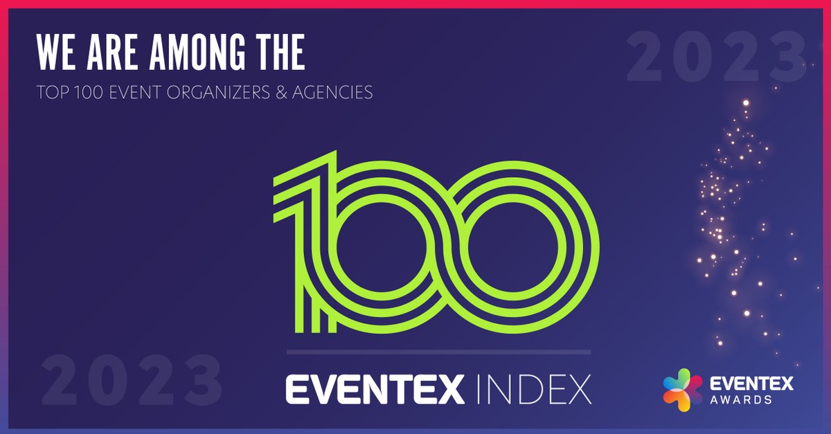 We are delighted to share that Cogs &amp; Marvel has been named one of the <a href="/eventexco/">Eventex</a> Index “Top 100 Event Organizers and Agencies” for 2023 - Thank you, Eventex!