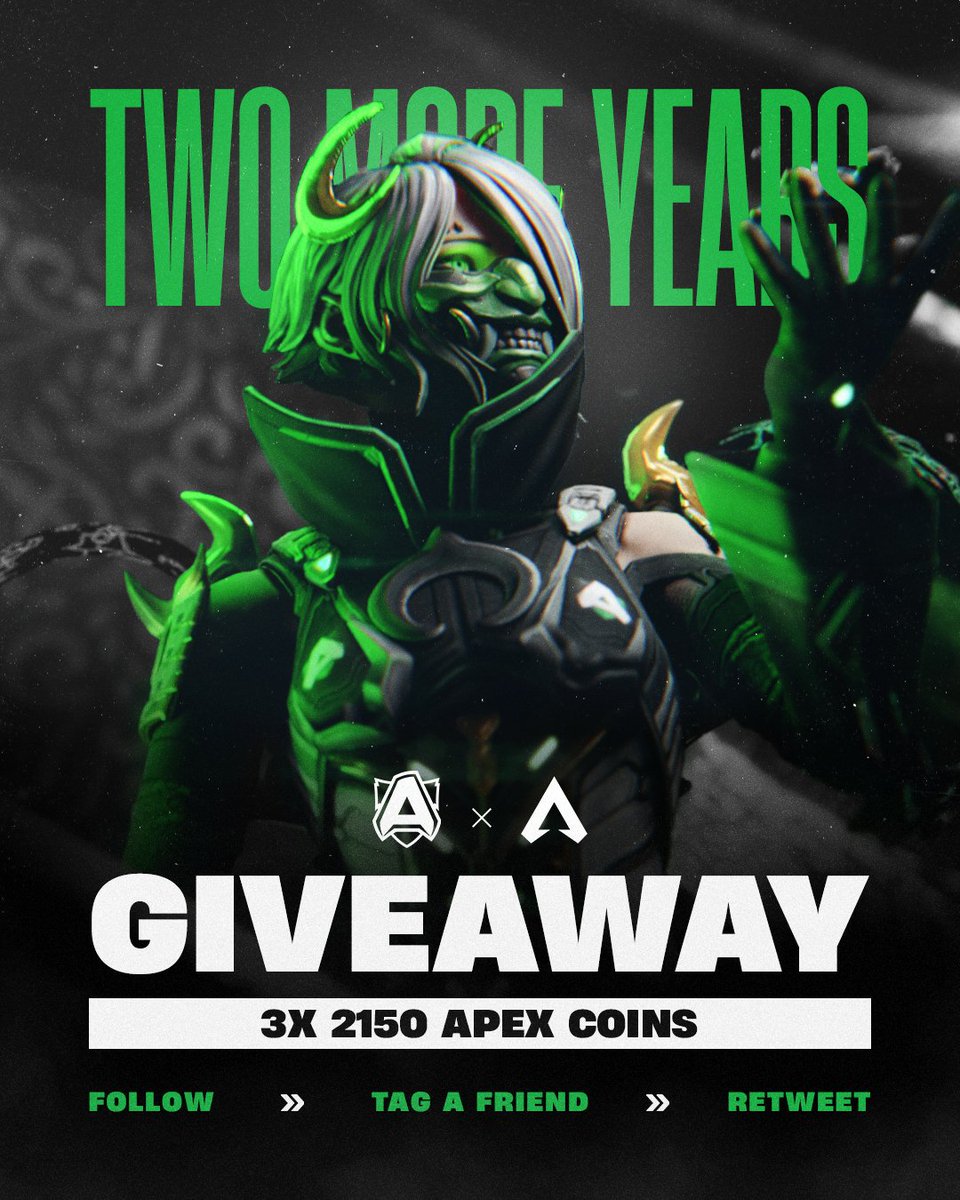 theAllianceGG's tweet photo. 🎁Dropping the roster news with a care package!🎁

Follow, Retweet &amp; Tag a friend for a chance at 2150 Apex Coins! #LongLiveAlliance https://t.co/dCTI1vvFtm