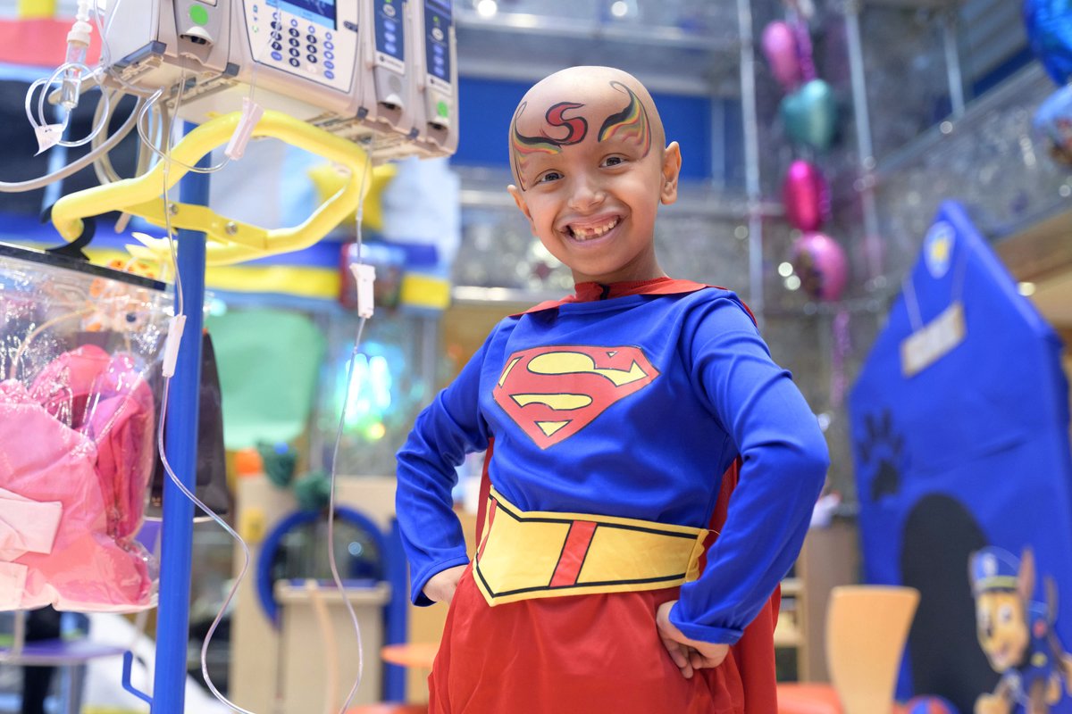 Our team at MSK Kids works tirelessly to care for children and teens with cancer – and that includes making sure their patients don’t miss out on special experiences, like Halloween. It warmed my heart to attend Tuesday's costume event.