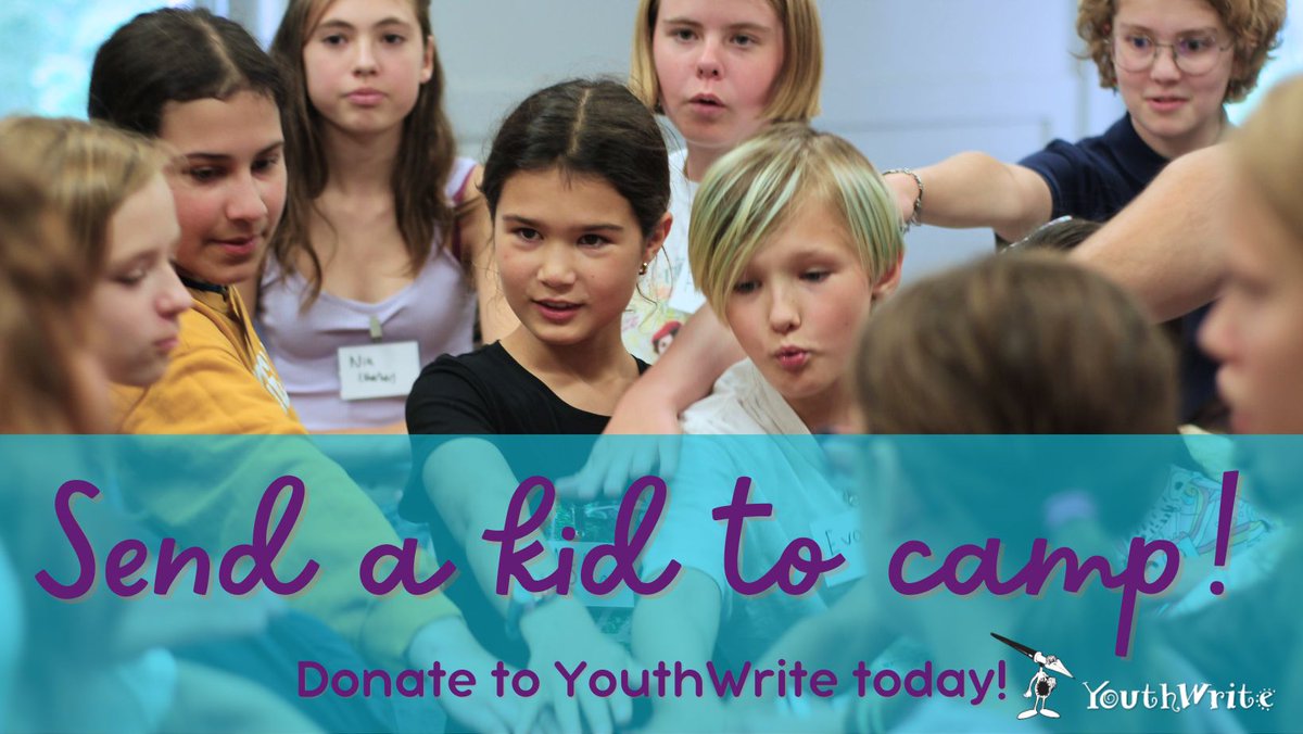 YouthWrite's tweet photo. #GivingTuesdayCa is part of YouthWrite's Fall Fundraiser!
In our 27 years, thanks to your donations, we have never turned away a young person who wants to come to YouthWrite!
Find out more! https://t.co/y74SW9vNVc

#donate #support #youthwrite https://t.co/EtGvqNfrF9