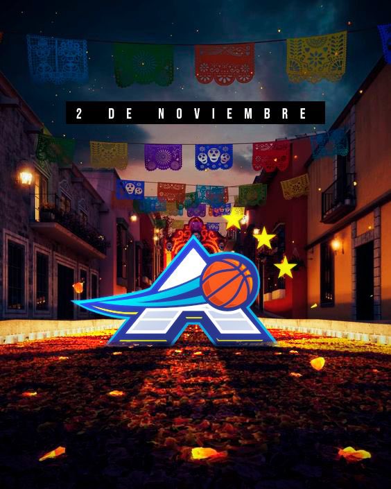 Vivamos nuestras tradiciones y recordemos con cariño a todos aquellos que ya están botando el balón en las duelas celestiales 🏀🙏🏼

2 de noviembre, #DíaDeMuertos