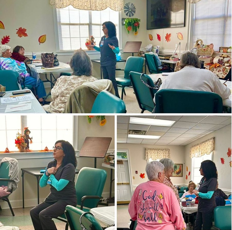Michelle Evans, WCRMC's Rehabilitation Services Director, delivered a compelling presentation today at the Washington County Senior Center. Her talk was met with great enthusiasm by the senior attendees, who were fully engaged throughout the session.
#Rehabilitation