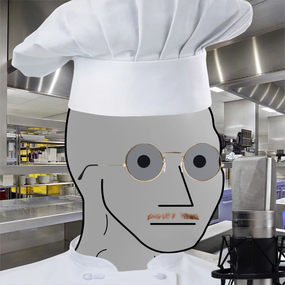 The restaurant is looking fabulous. Kitchen spotless, business is booming. 

Finally, it’s time to start that cooking podcast you’ve been wanting to do for so long. 

$NPC