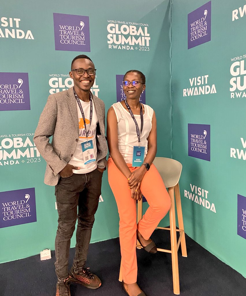 One of my #GSRwanda flexes is that I got to meet @the_bushgal_ for the first time in person ☺️