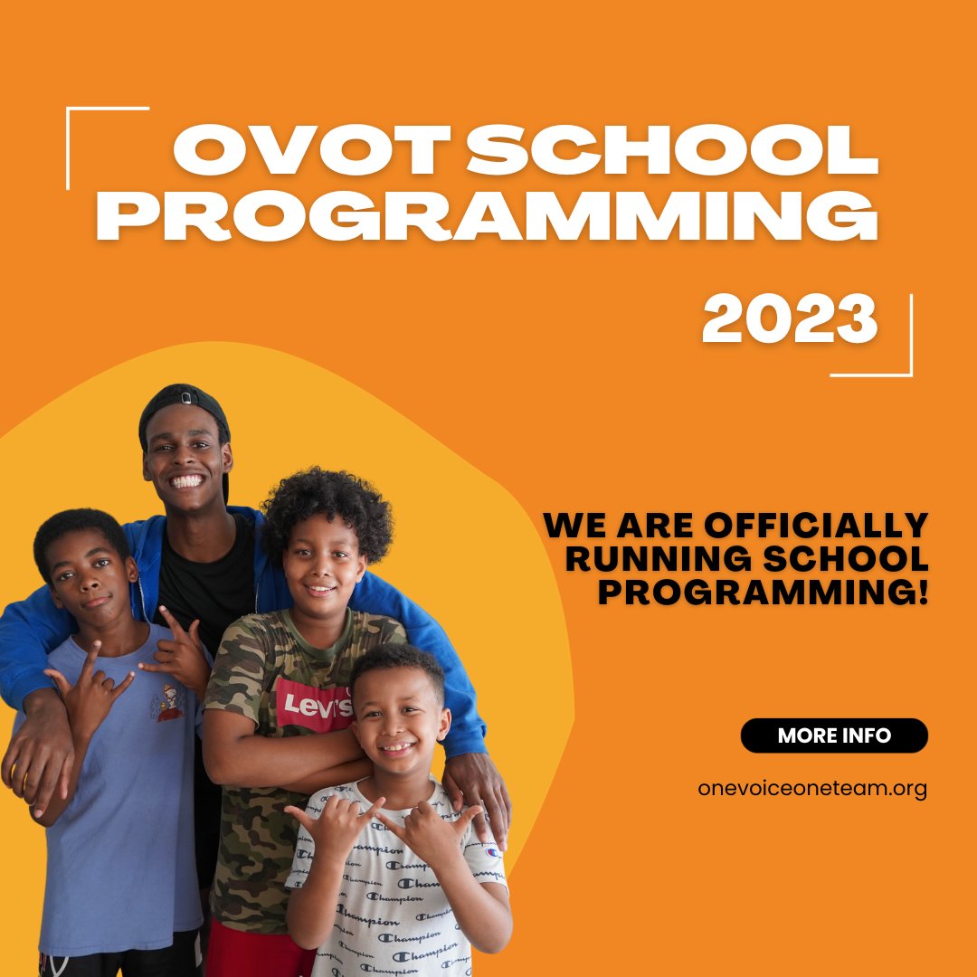 onevoiceoneteam's tweet photo. One Voice One Team has multiple programs to choose from to fit many different needs.
Visit our website to learn more about what we offer at https://t.co/5rj02xv6ht.
#ovot #nonprofit #nonprofitorganization https://t.co/82WzsjTirk