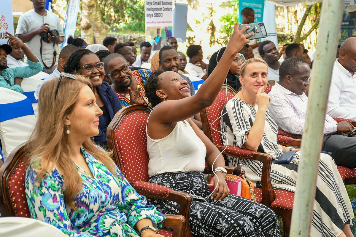 MahmoudNoor03's tweet photo. Earlier today with the Slovak Ambassador, Youth Champion @charlruto,@KilifiCountyGov CEC Hon Felkin Dena we witnessed the pitched foe hackathon finalists with solutions within the Blue economy sector. Thanks to @DavidOgiga, @Sote_Hub for cordinating #Theblueeconmy summit. https://t.co/TsieqOepdN