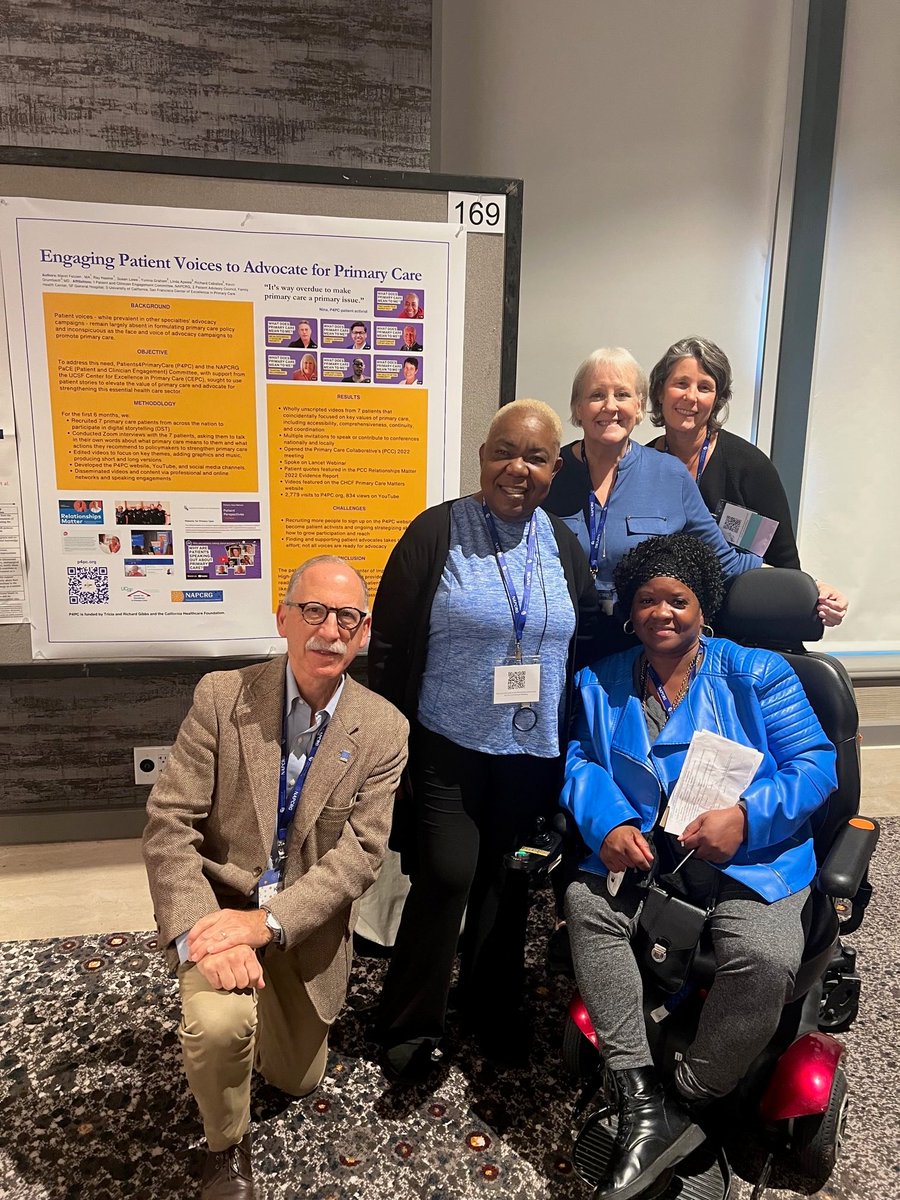 ⁦<a href="/patients4pc/">Patients4PrimaryCare (P4PC)</a>⁩ in the house ⁦<a href="/NAPCRG/">NAPCRG</a>⁩ 🙌🏻 Getting ready for our workshop today at 11:45 on case studies from US and Canada on partnering with patients on system level change ⁦⁦<a href="/UCSFCEPC/">UCSF CEPC</a>⁩