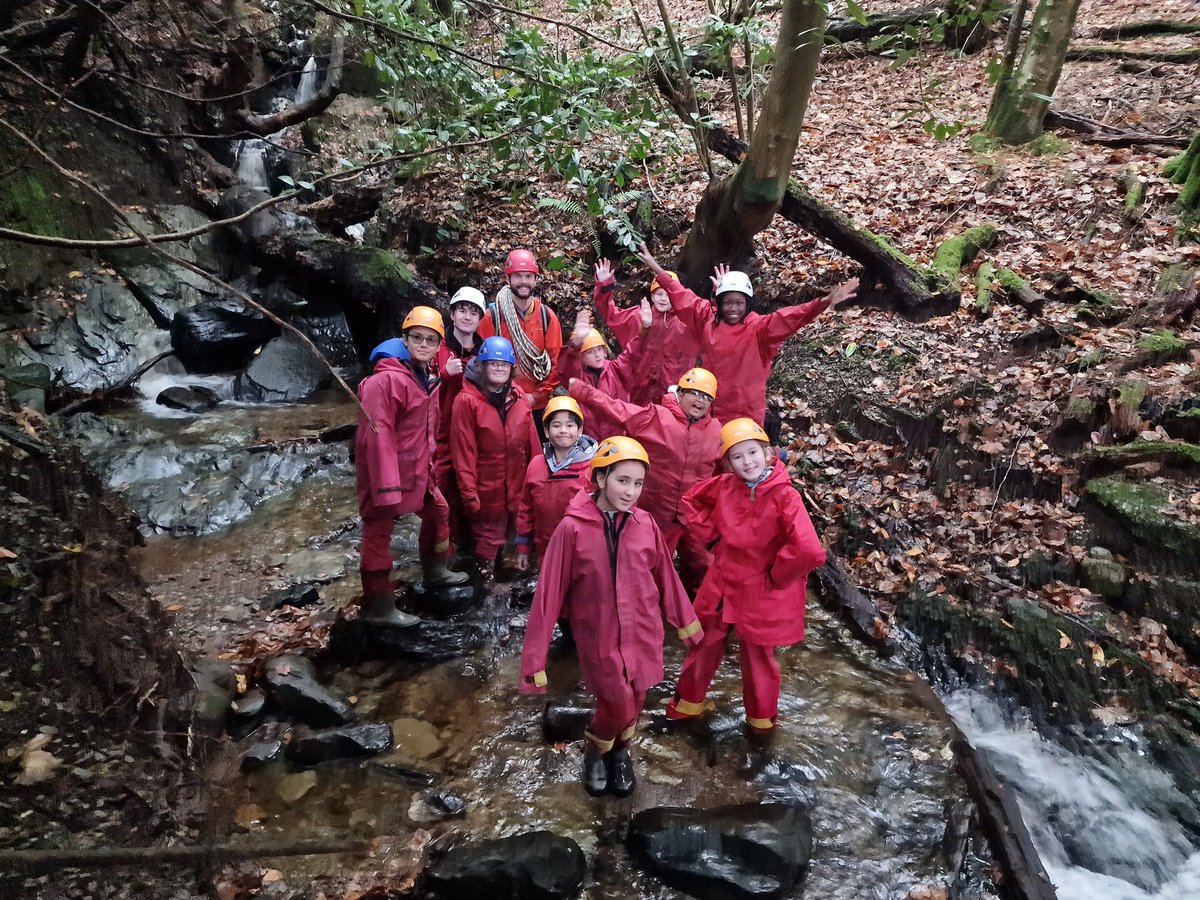 MurrayburnP's tweet photo. Much better weather today, but it didn't stop Group 1 getting Wet Wet Wet! Kayaking in the morning, followed by a gorge walk this afternoon. https://t.co/XOHTdYWXA0