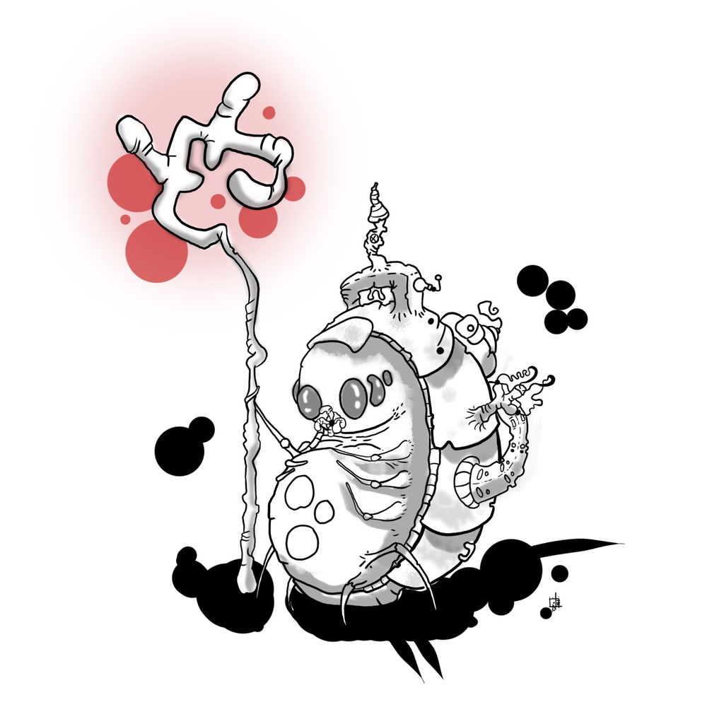 Here's a little old Nonsense Louse for your peepers...as in they infest your eyes once peeped at. Sorry...should have led with that info before you looked. Um...blink a bit, maybe?