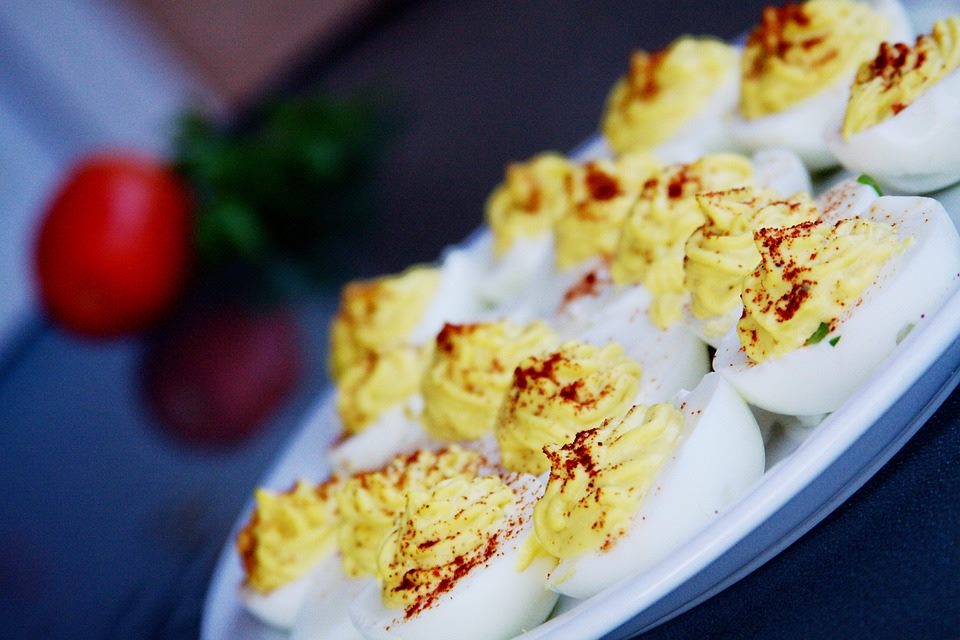How do you make your Deviled Eggs? Share your #recipe today!! Enter promo code: DEVILED23 for 5 bids. CODE EXPIRES 11:59 PM EST 11.0.23 #DealBlitz #BidTheGrid #gamify #entertainment #savings #deals #BidNow #NationalDeviledEggDay #DeviledEgg #delicious #yummy #celebrate