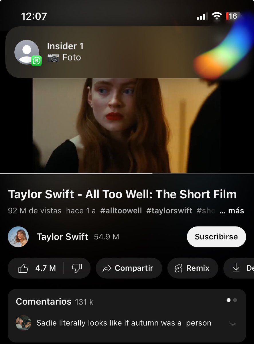 BarbieharpFN's tweet photo. En otros temas, ya escucharon este temazo de la Diosa Taylor Swift, all too well (Ts 10 minutos). 

🫶😔👀 https://t.co/nLxIGf2TIx