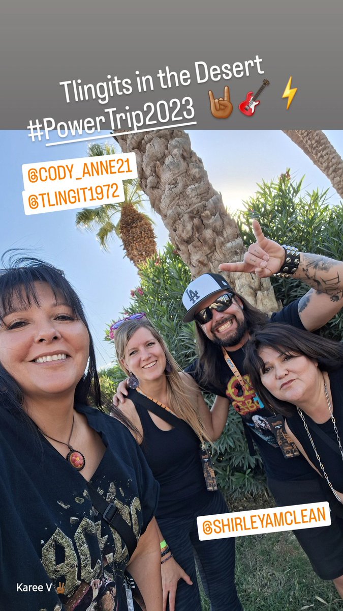 Still relicking from the epicness of #Powertrip2023 #GnR #ACDC #Metallica 🤘🏽🌴 (Oct6-8)
