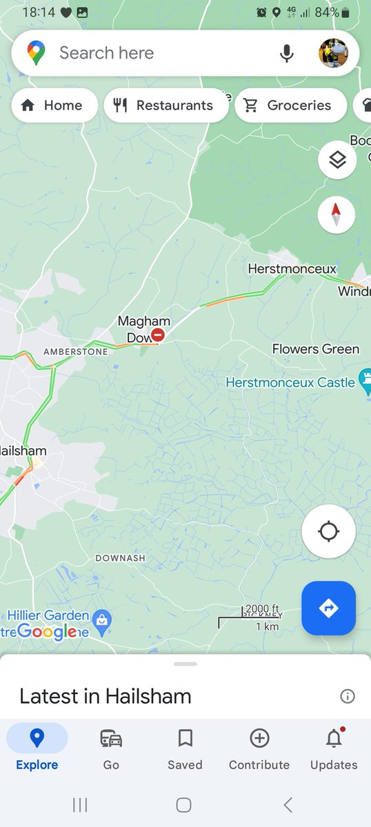 Update A271 Magham down remains closed bothways emergency roadworks <a href="/JacquiRushtn/">Jacqui Rushton</a> <a href="/BBCSussex/">BBC Sussex</a> <a href="/hawkinthebury/">C Mellor - SeahavenFM Drivetime</a> <a href="/StagecoachSE/">Stagecoach South East</a> <a href="/hailshamfm/">Hailsham FM</a> <a href="/SussexIncidents/">Sussex News - Breaking news for Sussex</a>