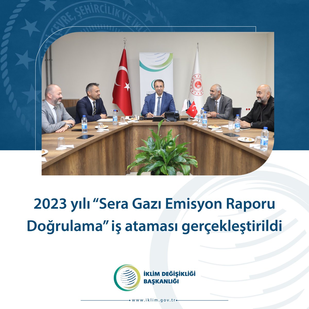 2023 yılı “Sera Gazı Emisyon Raporu Doğrulama” iş ataması gerçekleştirildi

 Detaylı bilgiye  iklim.gov.tr
adresimizden ulaşabilirsiniz.

#iklim #iklimdeğişikliği #climate #climatechange #seragazı #greenhousegasemissions #emissions #emisyon #MEDAS