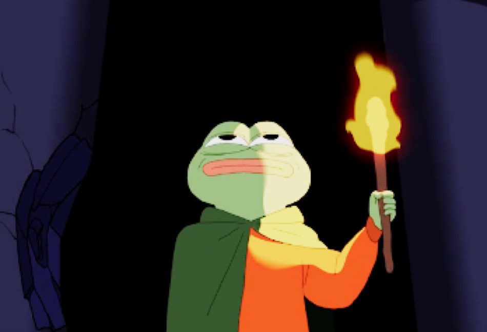 Logik185's tweet photo. @SuperSonicGems1 @PepeCommunity_ #0xbe part of the #movement to #savepepe, and put in an effort to #cleanse #DeFi. Come #savefrogs with @pepecommunity and be a the #light for #pepethefrog. https://t.co/vaD5vsDvrc
