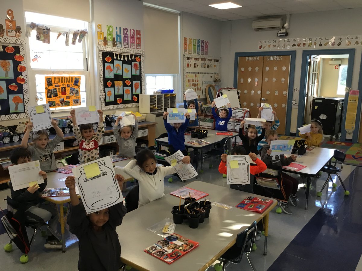 Today our writers learned about selecting a writing piece to work on in order to publish! We are so proud of these students! #ENLFFE #Kindergarten