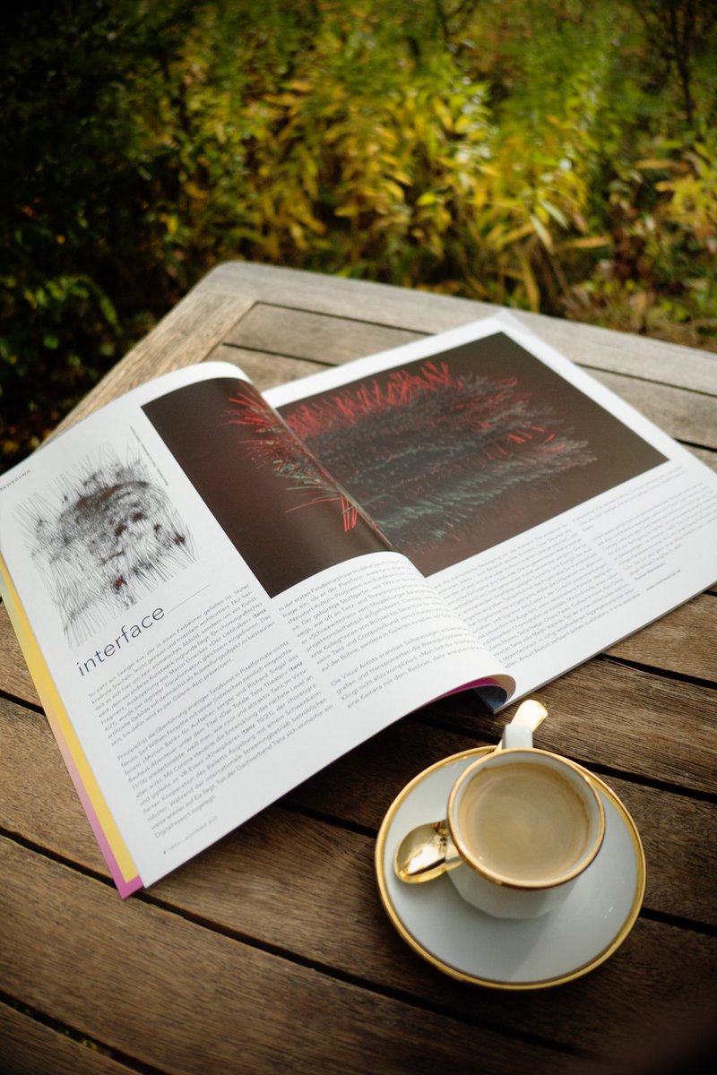 philipp7pc's tweet image. Our #genart project #interfaces.7pc made it to Germany's most important #dance magazine; back to the origins of this #codeart. Meanwhile the pieces are on @objktcom
#genartclub #NFTCommunity #mediapipe #p5js #touchdesigner