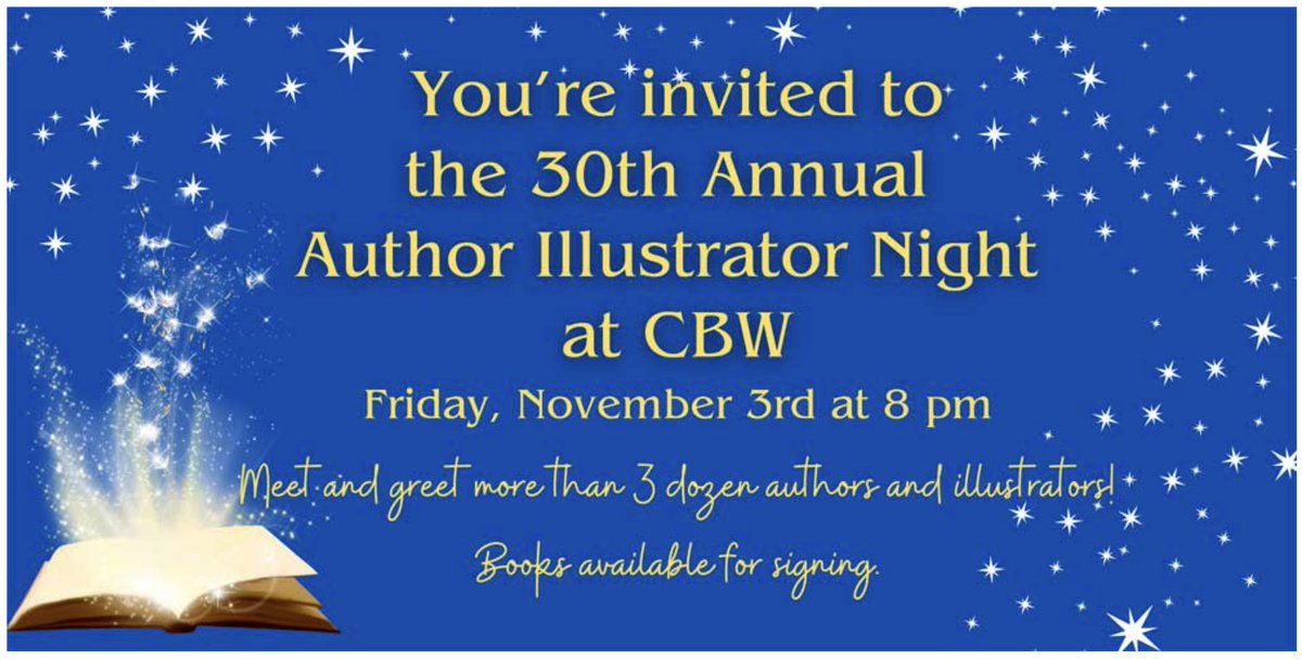 Excited to attend this meet and greet! If you're local to Haverford, PA - come out and say HELLO! childrensbookworld.net/cbw-author-and… @SCBWIEastPA @starryforestbks @astrakidsbooks #phillykids #phillymoms