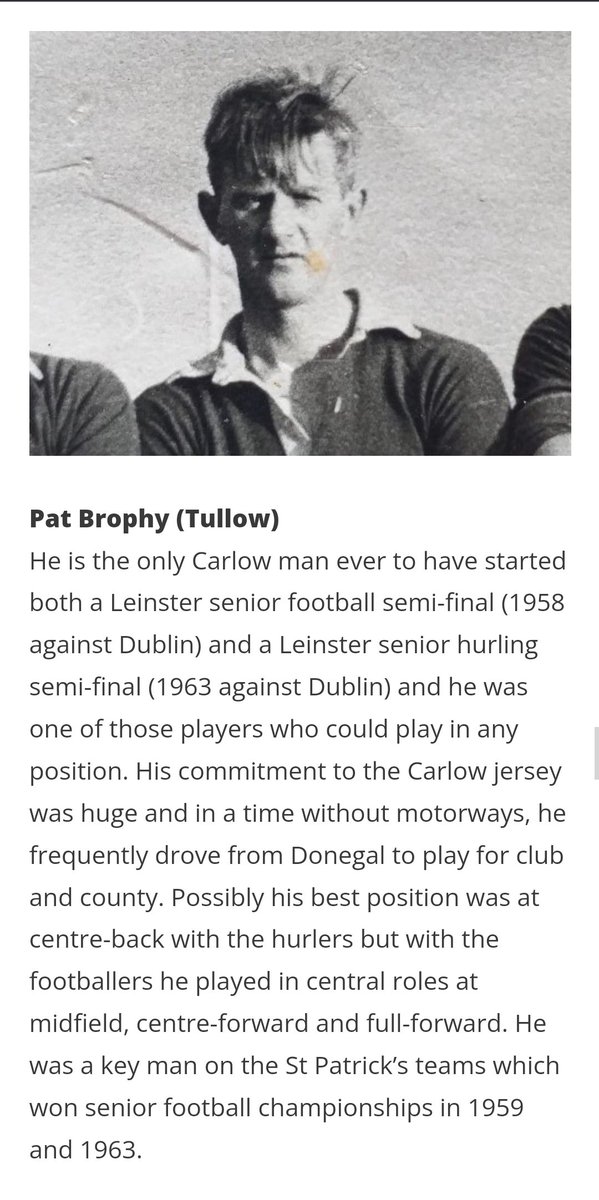 St Patricks Co. Carlow tweet media