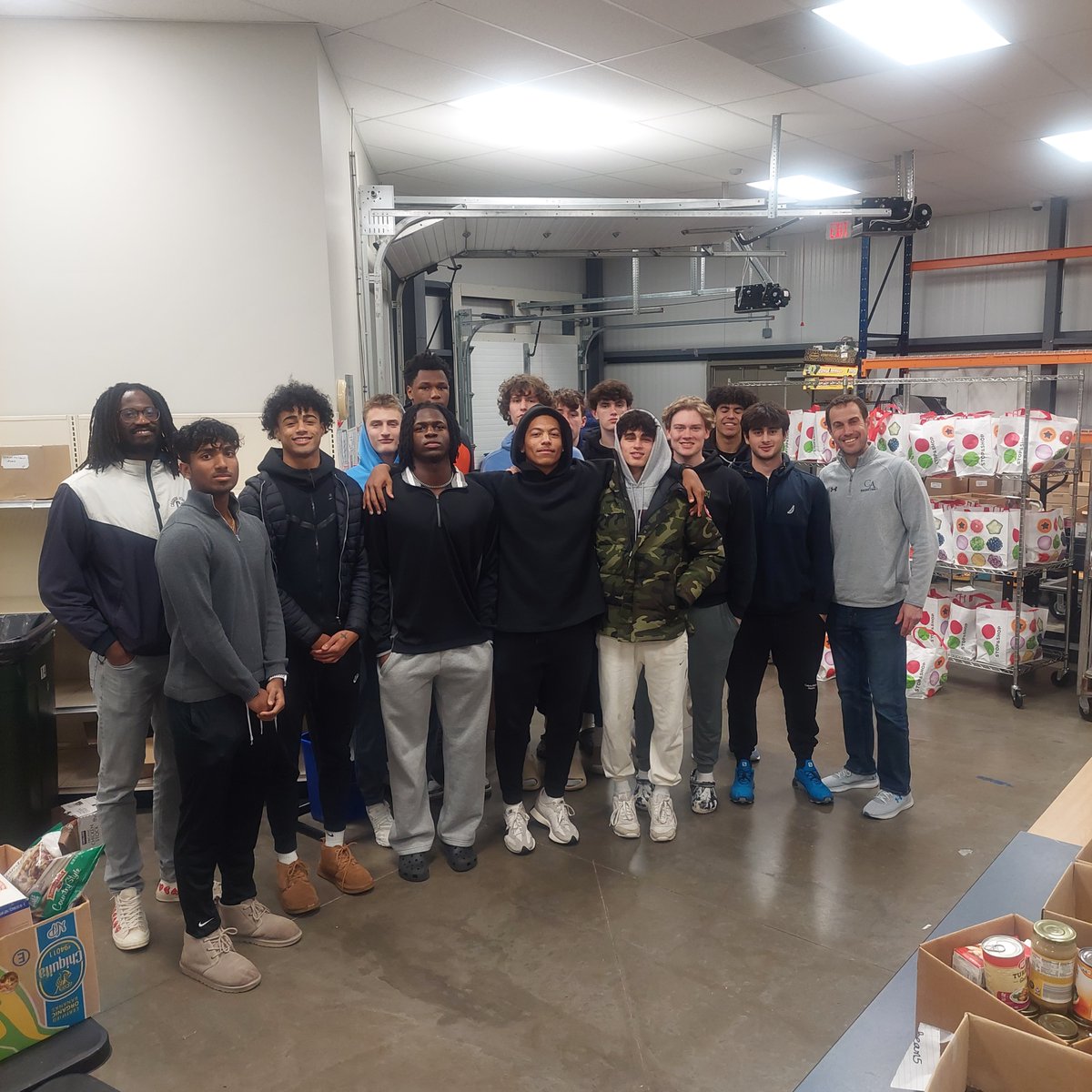 Jimmy McCarthy (@jimmccarthyca) on Twitter photo Good day yesterday checking out <a href="/CCSUMBB/">CCSU MBB </a> practice and then stuffing bags at Cheshire Food Pantry <a href="/CheshireAcademy/">Cheshire Academy</a> Good day yesterday checking out <a href="/CCSUMBB/">CCSU MBB </a> practice and then stuffing bags at Cheshire Food Pantry <a href="/CheshireAcademy/">Cheshire Academy</a>