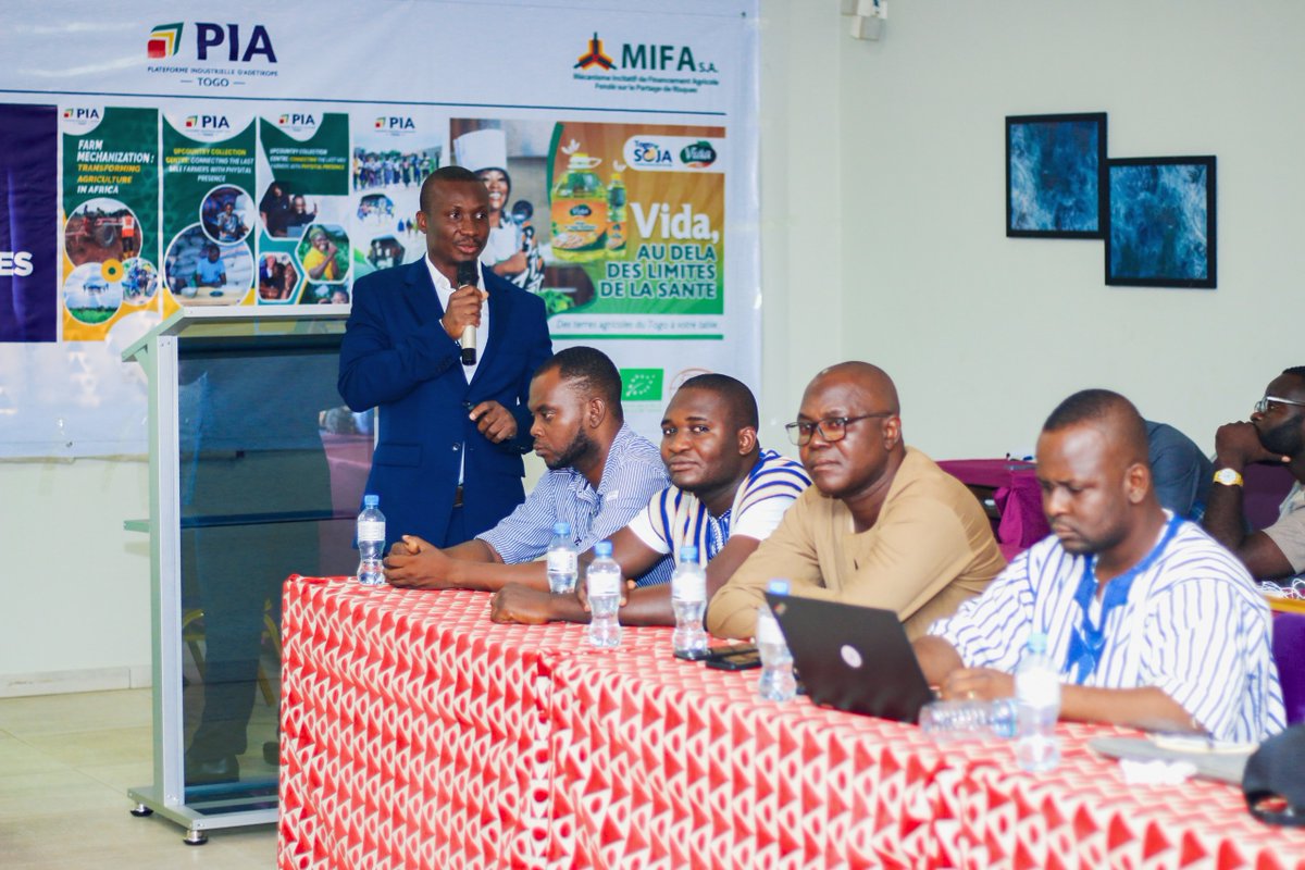 🌱🌱 Production du soja biologique/campagne 2023-2024 : une centaine d’agrégateurs entrent en partenariat avec la PIA et le MIFA S.A 
Lire l'article👇👇
m.facebook.com/story.php?stor…