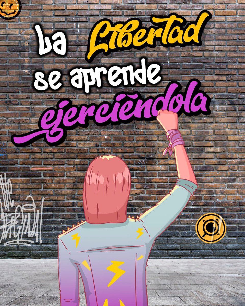 OPPMEdomex's tweet photo. La Libertad se aprende ejerciéndola. 

 #PorTiPorMíPorNosotras 
#OPPMEdomex 🧡💜 https://t.co/tsUw03WwMp