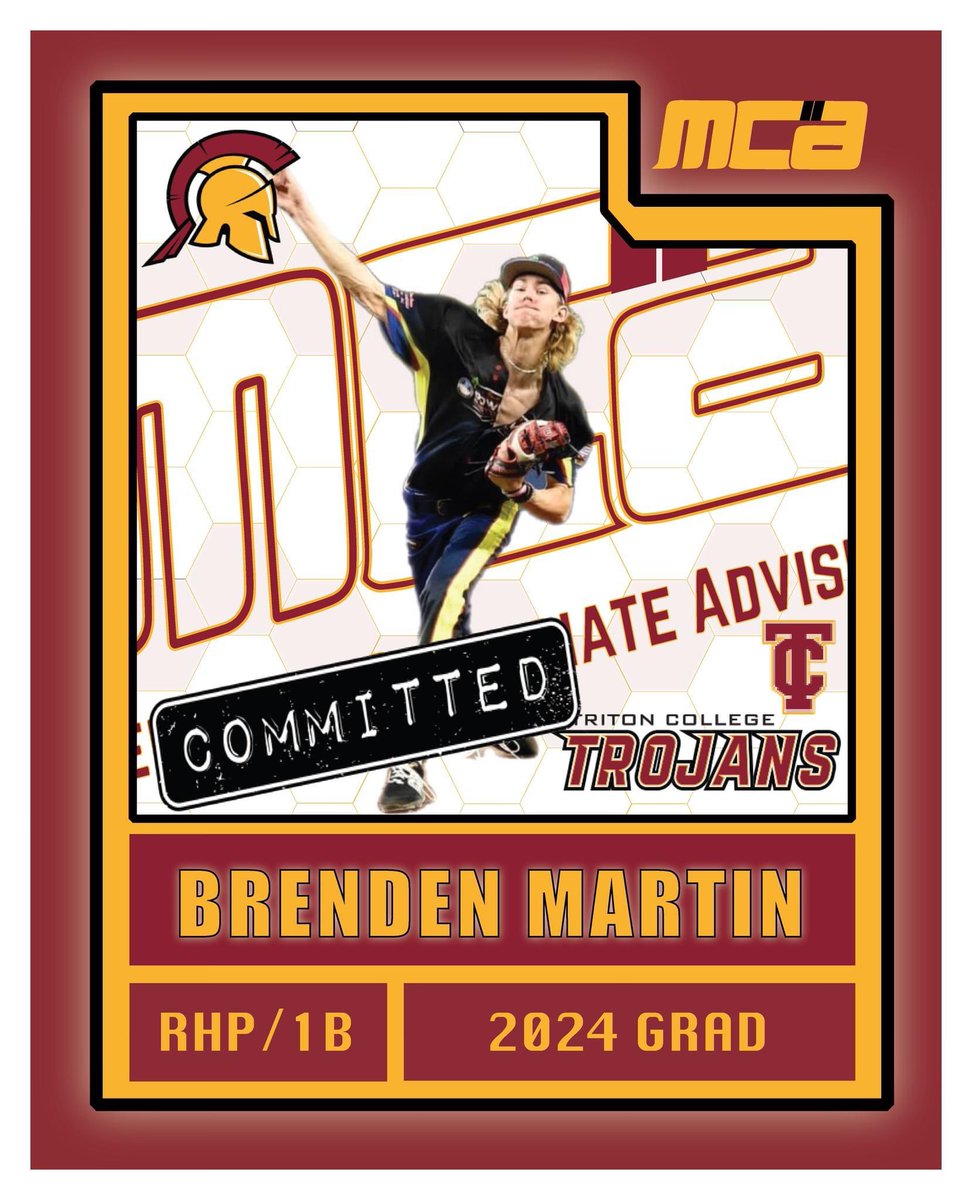 Brenden Lee Martin-Triton College Committed (@brenden2024) / Posts / X