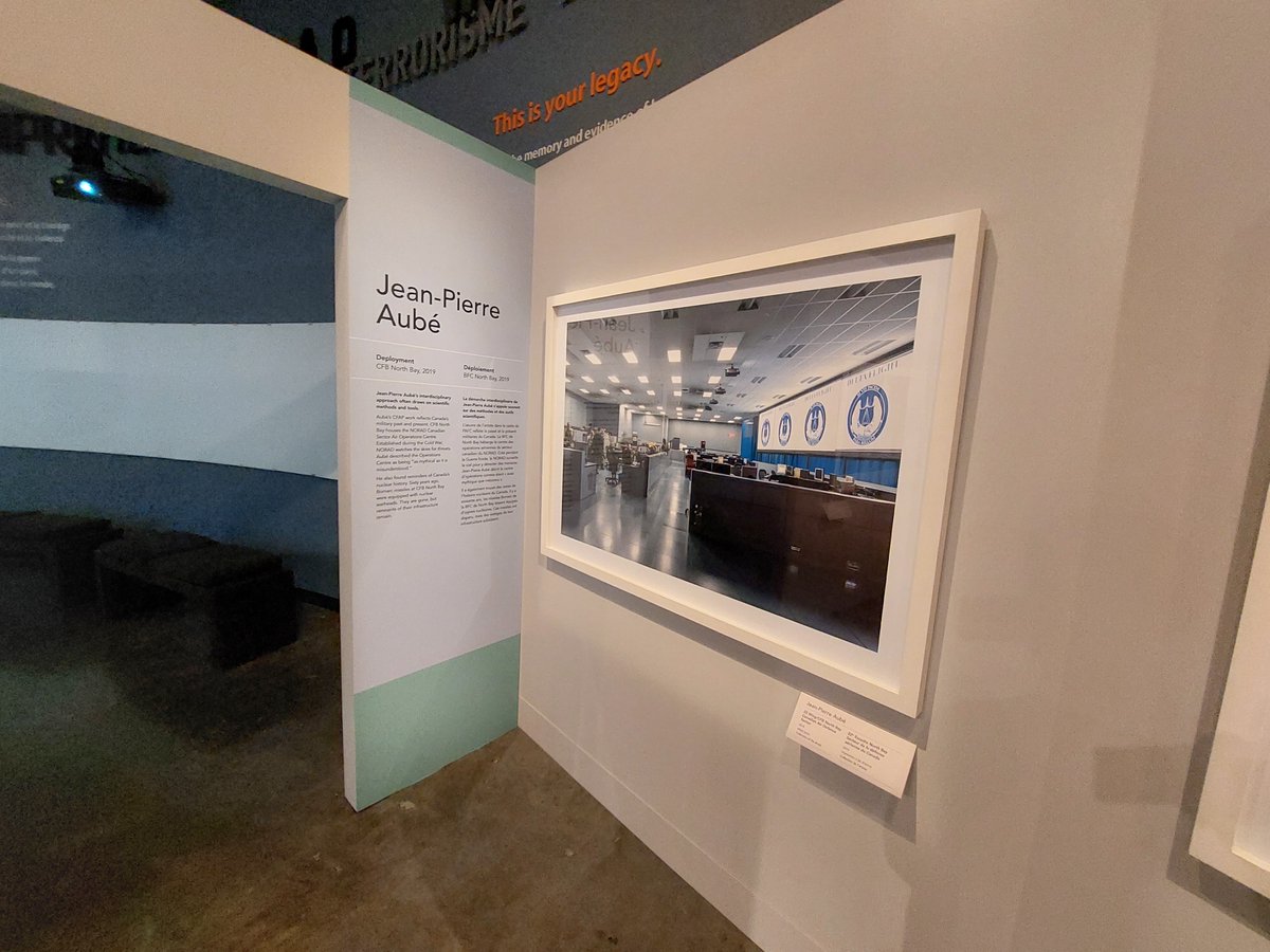 CanWarMuseum's tweet photo. The exhibition Canadian Forces Artist Program - Group 9 opens today at the Canadian War Museum. Here's a sneak peek!
Full details: https://t.co/ApDAdMjjf4
#CFAP9 #CanadianArmedForces #CanadianWarMuseum #MilitaryHistory https://t.co/4kxuUSyRrZ