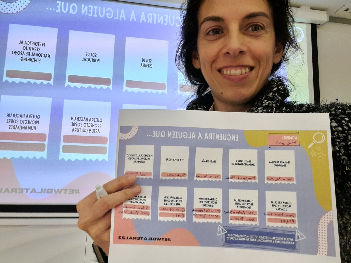 Quititam's tweet photo. Buscando socios para nuevos proyectos para mi alumnado de @codemagijon en #etwbilateral23 https://t.co/idH6JMyNEc