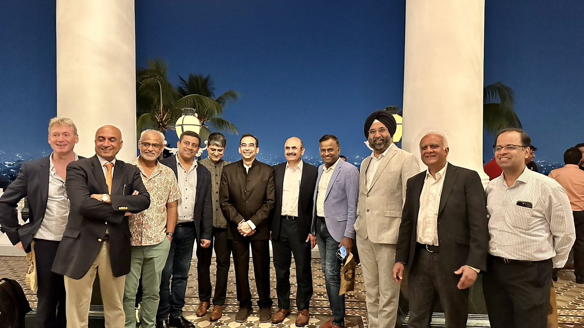 _RamChidambaram's tweet image. SESICON2023 in Hyderabad.
Had a great time visiting the Falaknuma palace with friends from the UK.
Enjoyed the hospitality from Dr Nandhan Reddy & team Hyderabad.