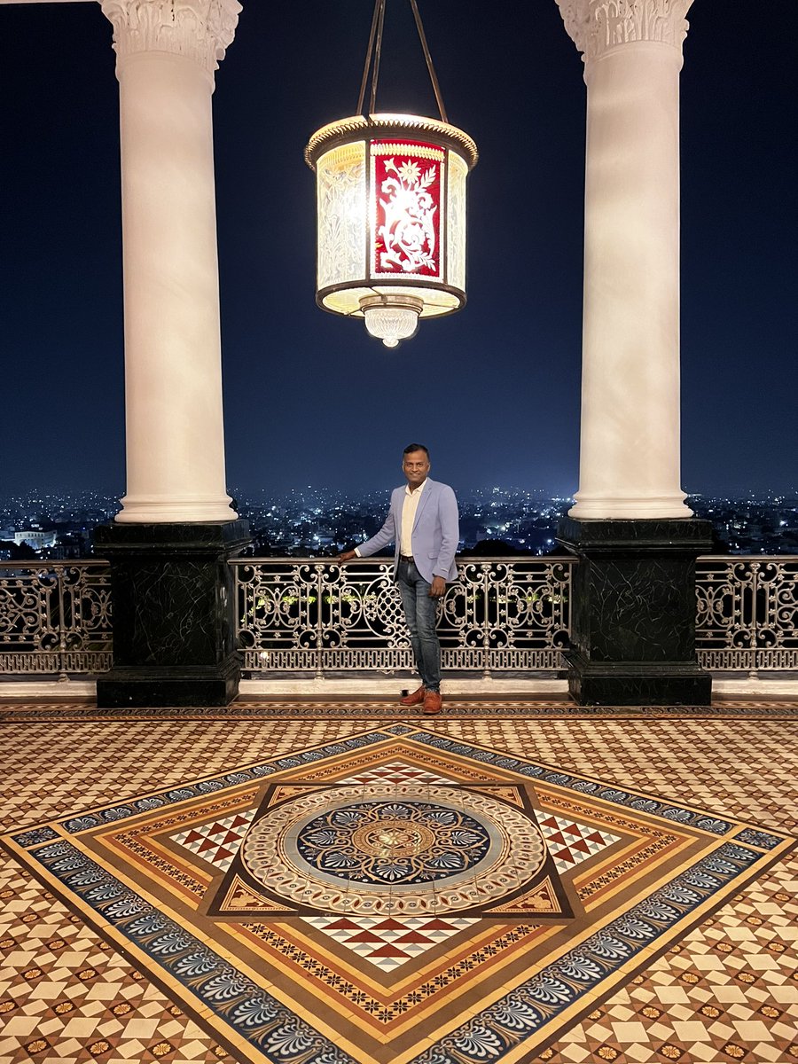 _RamChidambaram's tweet image. SESICON2023 in Hyderabad.
Had a great time visiting the Falaknuma palace with friends from the UK.
Enjoyed the hospitality from Dr Nandhan Reddy & team Hyderabad.