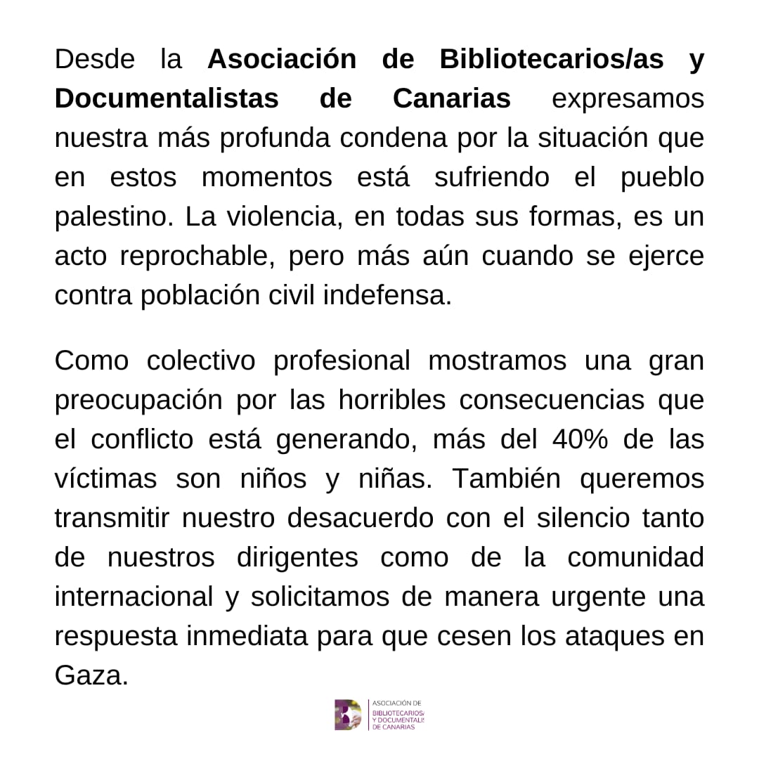 bydcanarias's tweet photo. 📢Comunicado sobre Palestina
🔗https://t.co/mnCGb6ZJYW https://t.co/GTp8EzjE4h
