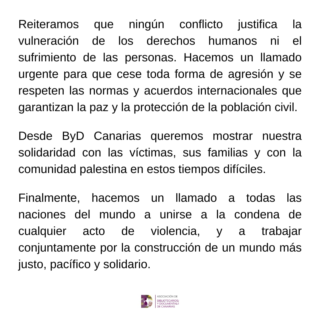 📢Comunicado sobre Palestina
🔗bydcanarias.es/comunicado-pal…