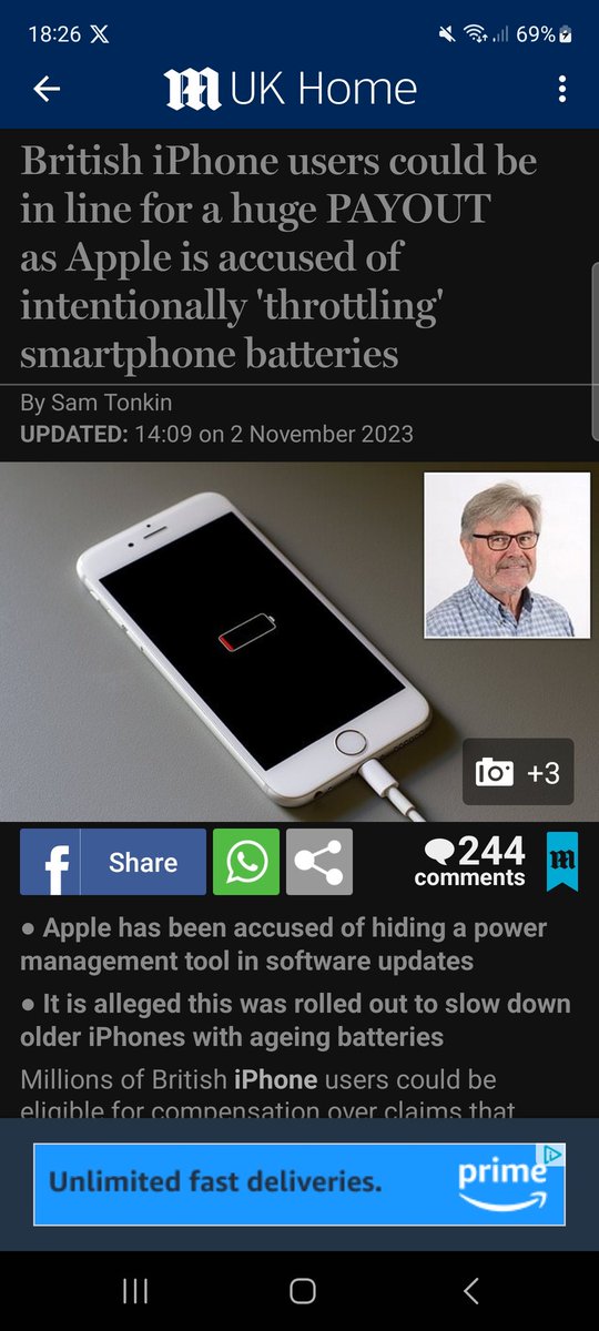 Been saying for years iPhone does this loads thought I was nuts 🤣

Dam it's scary how many so called conspiracy theories
I said that been true 
Maybe soon can just see things differently 🤣🤣🤣

Glad I stick to android
