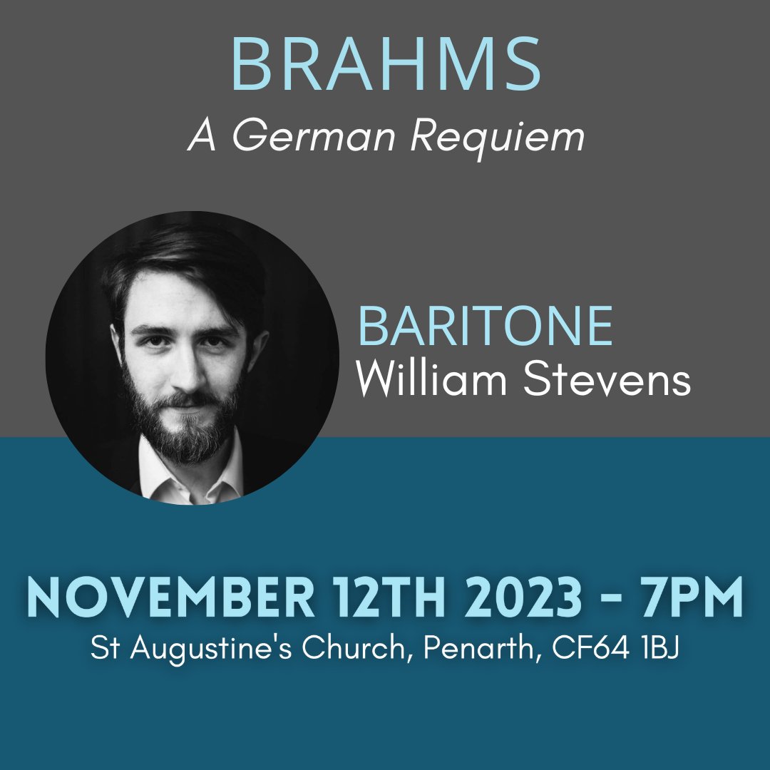 CantemusChoir's tweet photo. With reviews praising his "wonderfully rich singing voice", we are delighted to welcome singer, director, and conductor William Stevens as our Baritone soloist for Brahms' Requiem. 

Get your tickets here: https://t.co/CqLPGWLyFP https://t.co/GzRZurJdTr