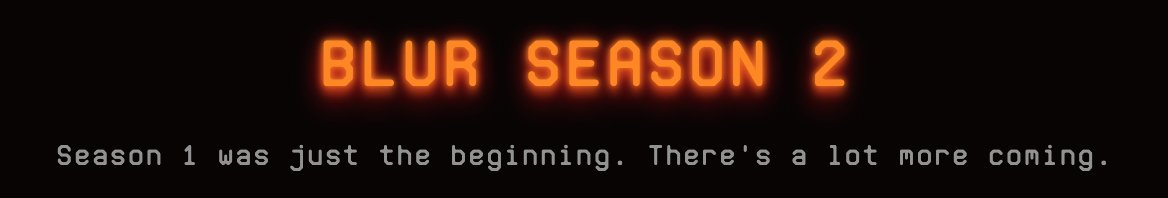 No veo a casi nadie hablando de Blur Season 2 y puede dar muucho que hablar...🤔

Asi que os traigo información fresca y una estrategia que puede venir bien para aquellos airdrop farmers o NFT degens 😜
⬇️⬇️