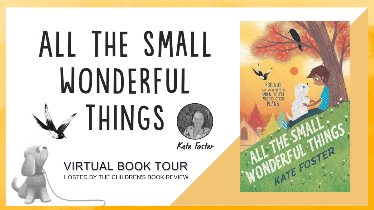 TyneaLewis's tweet photo. Stop by the #blog for an #authorinterview with @kfosterauthor.

TYNEA: What are your hopes for this book?
KATE: I hope autistic children see themselves represented fairly and positively in a regular...story about making friends.
https://t.co/zPJCBhqQHy #AllTheSmallWonderfulThings https://t.co/VCQjxLMmQu