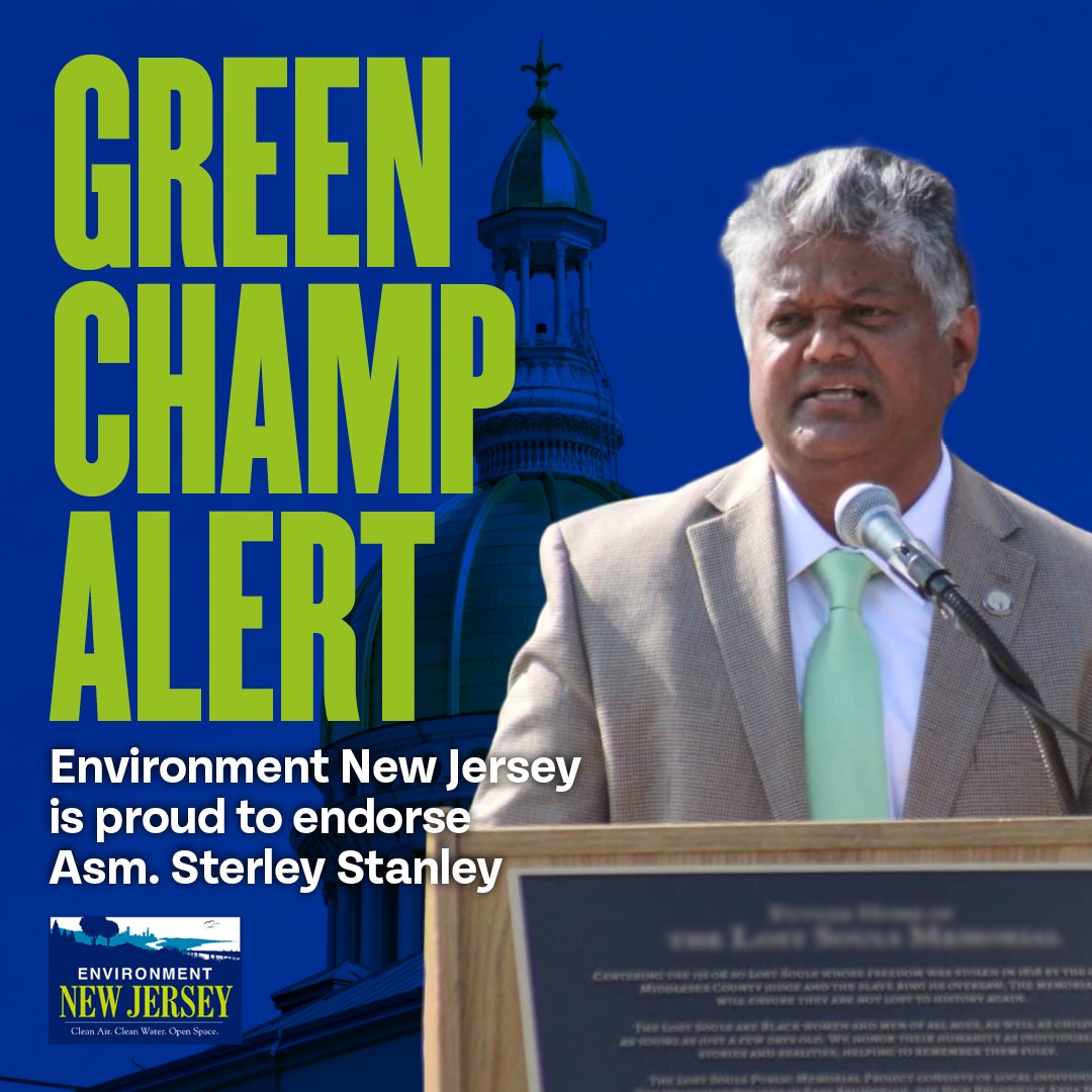 EnvironmentNJ's tweet image. @SterleyStanley is a sustainability leader who has championed ending bee-killing neonics pesticides, composting and right to repair and was the driving force to pass electric school buses funding. Proud to endorse for Assembly in LD 18. #VoteGreen tinyurl.com/3jj2a9zz
