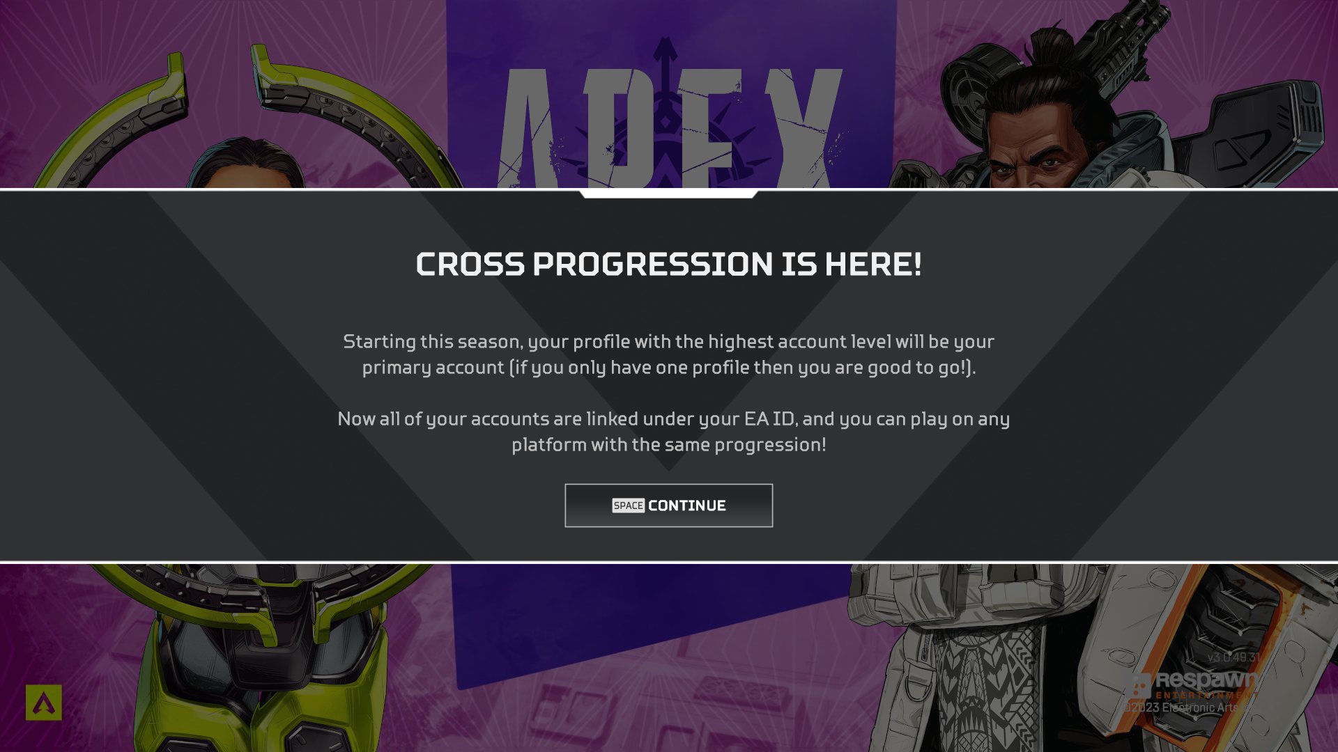 Interesting if true, cross progression update : r/ApexUncovered