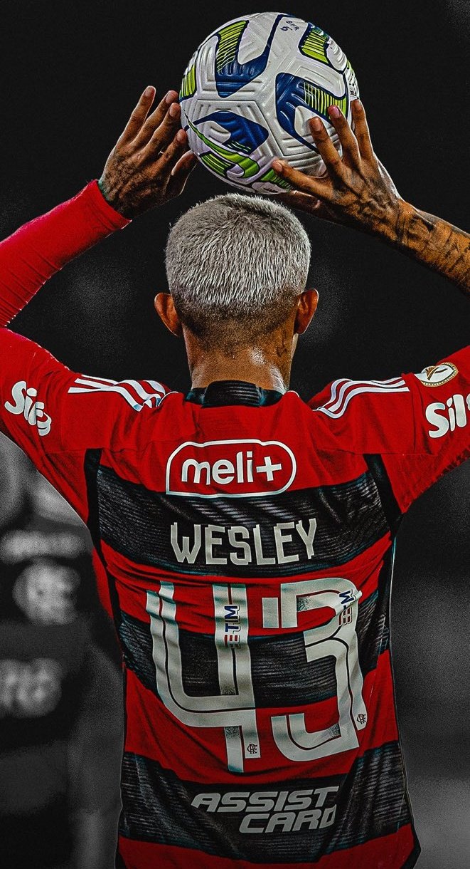 John Textor revela que quer levar Wesley, do Flamengo, ao Crystal