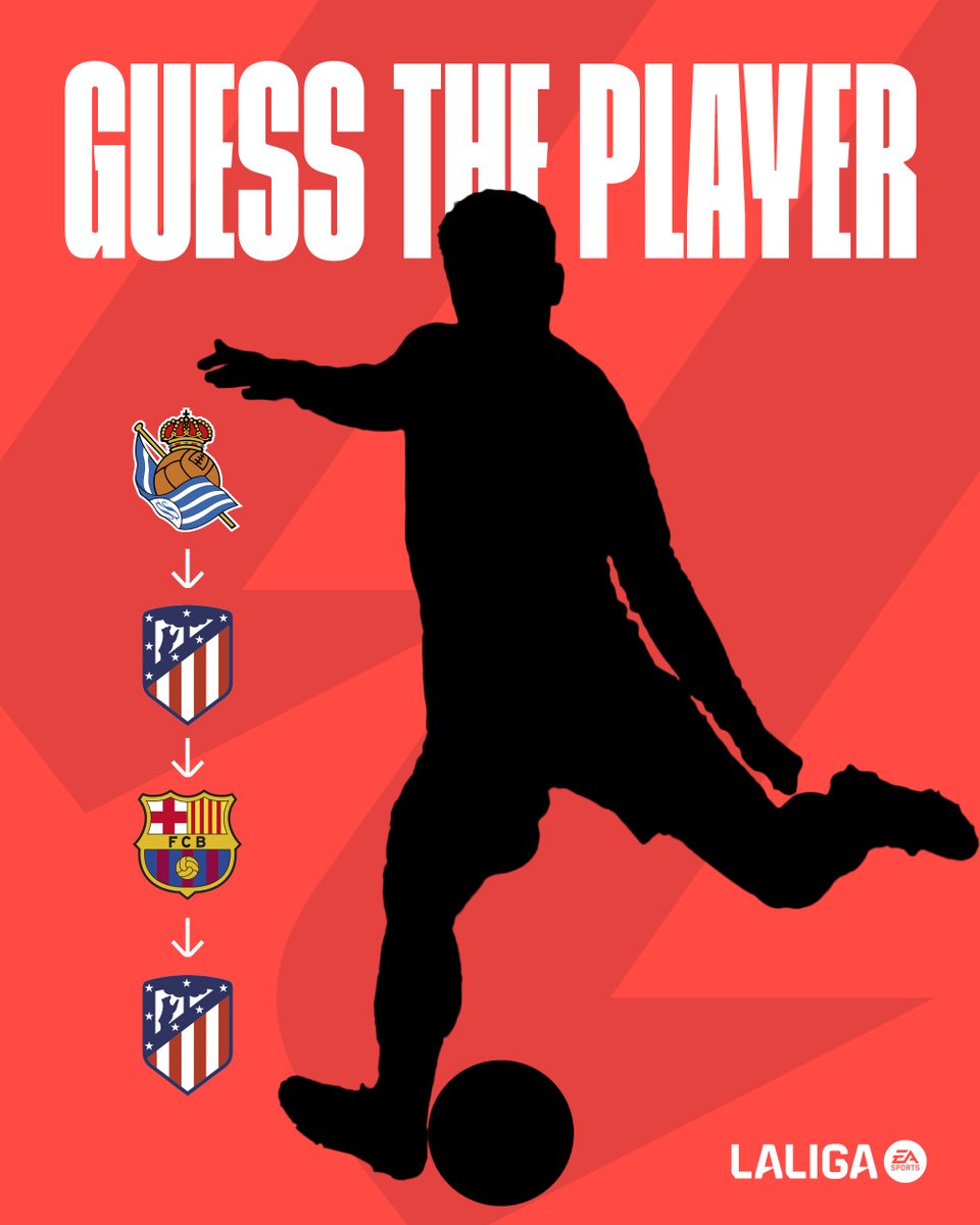 LaLiga's tweet photo. ¿Sabes quién es? 😏

📝 __________.

#LALIGAEASPORTS https://t.co/1grm0lCZVj