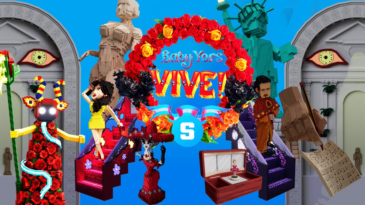 Check out my new experience inside The Sandbox!!!! inspired by my album VIVE! 🫶🫶🫶 sandbox.game/en/experiences… 🔥🔥🔥