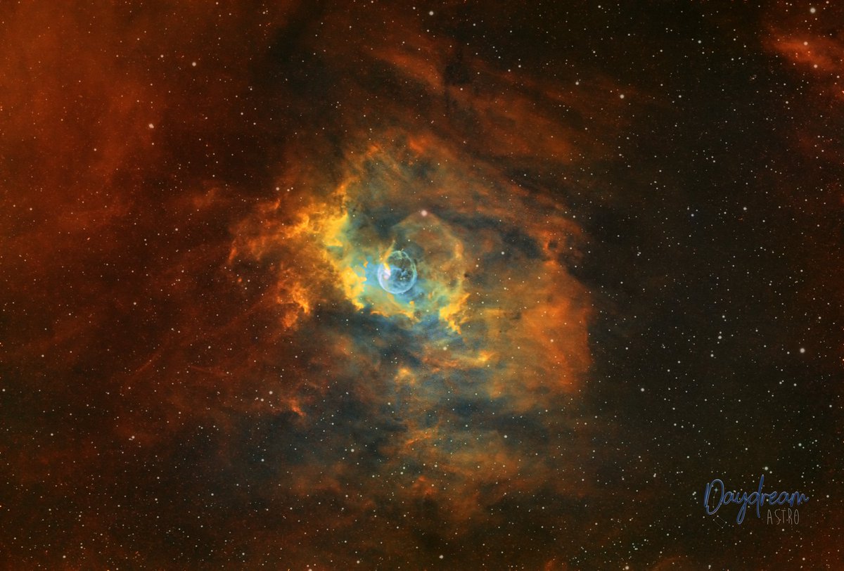 DaydreamAstro's tweet photo. Lovely to see our Bubble Nebula image in this months @popastro magazine! 

Anyone else a member? 

#popastro #astrophotography
@Optolong_filter https://t.co/KA8Zqv6ORt