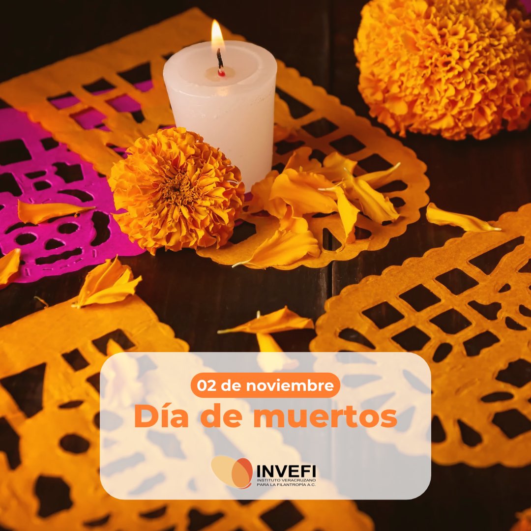 #DíaDeMuertos es un día para recordar a nuestros queridos seres que ya no estan con nosotros, pero que siempre están en nuestros corazones💀🕯️🌼