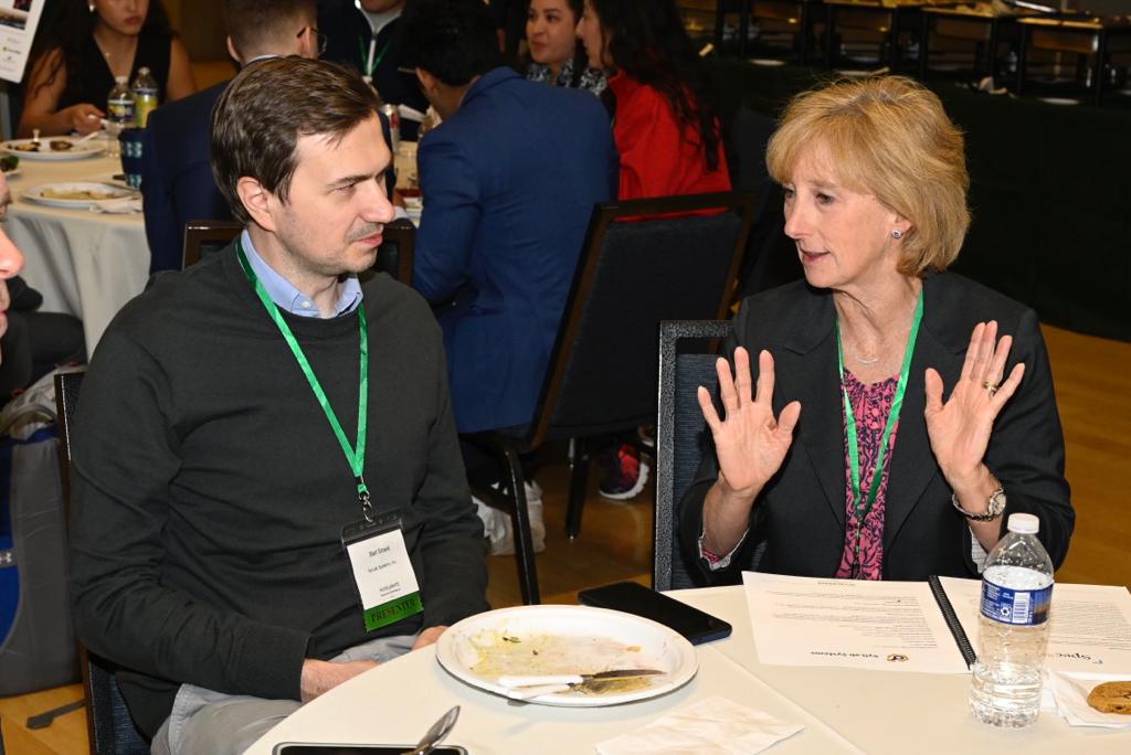 🤝 Networking in action! Building bridges and forging partnerships at the conference. Stay tuned for more opportunities to connect and grow. #NetworkingMoments #BusinessConnections