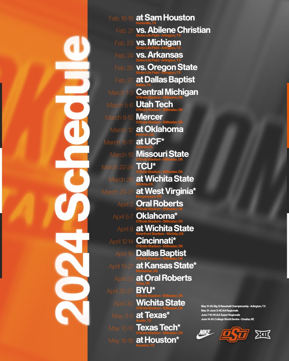 𝐂𝐨𝐦𝐢𝐧𝐠 𝐢𝐧 𝟐𝟎𝟐𝟒 February can't get here soon enough! 🔗 okla.st/3seB1Aj #GoPokes