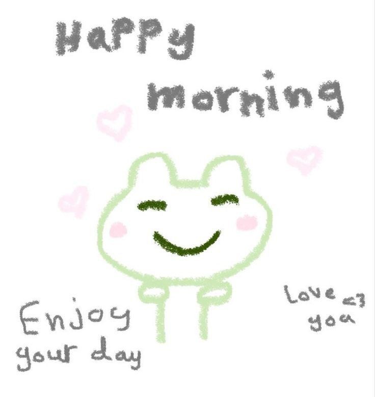 good mowning bwat pacarku