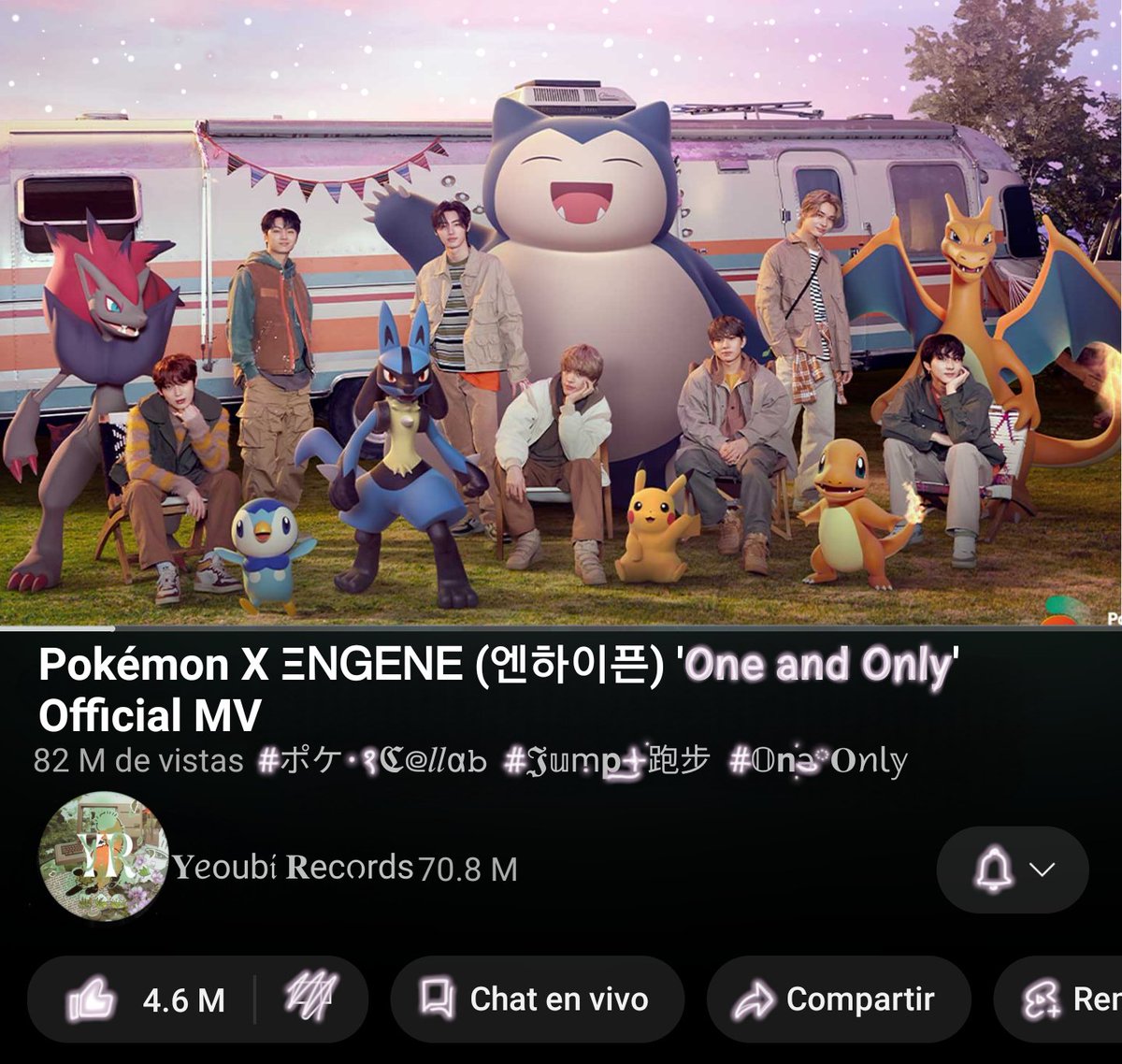 𝙻a #ポケ·१𝕮𖦹𝑙𝑙𐓟𝚋 es todo lo que está bien en la vida, porque @ENGENEOFF son los 𝓇eyes de la nación y #𝕆𝗻ׂׅəུ𝐎ꪀƖ𝕪 la 𝕔anción del año. 𝙻et's #𝕵𝕦ꭑ𝗽︩︩︪𖥔࣪跑步 with this 𝚂𝙾𝚃𝚈. ¡𝙽adie dude lo mucho que amé el vídeo, si 𝙿okémon es mi 𝑗uego 𝑓avorito! ᓚᘏᗢ