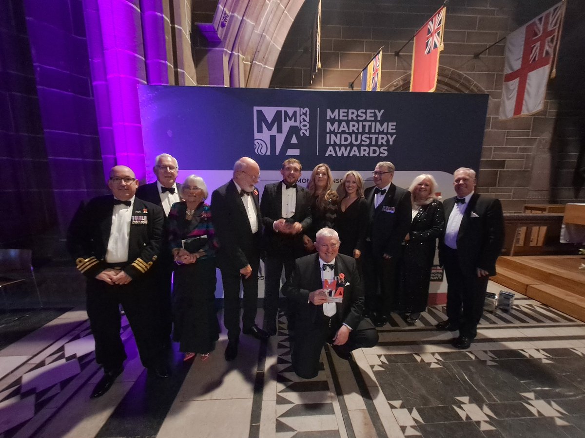 crispin_pailing's tweet photo. An amazing finale to the @BoAtlantic80 project as we won the impact award at #MMIA23 @Mersey_Maritime. https://t.co/I55DBDE9Bm