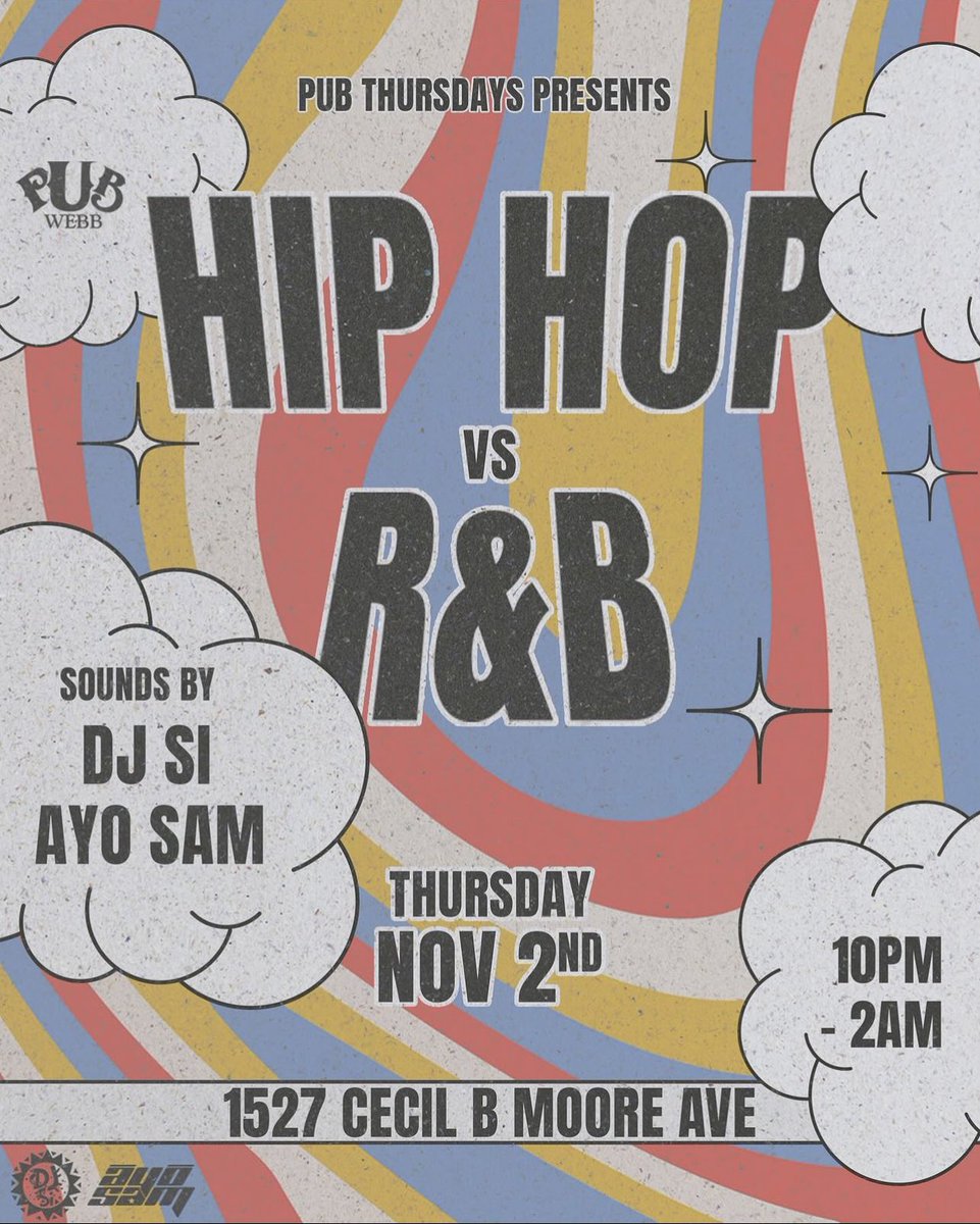 PubWebb's tweet photo. Tonight 10pm-2am 🪩
https://t.co/S6ihDGi8Li https://t.co/ZYIl9xuxFJ